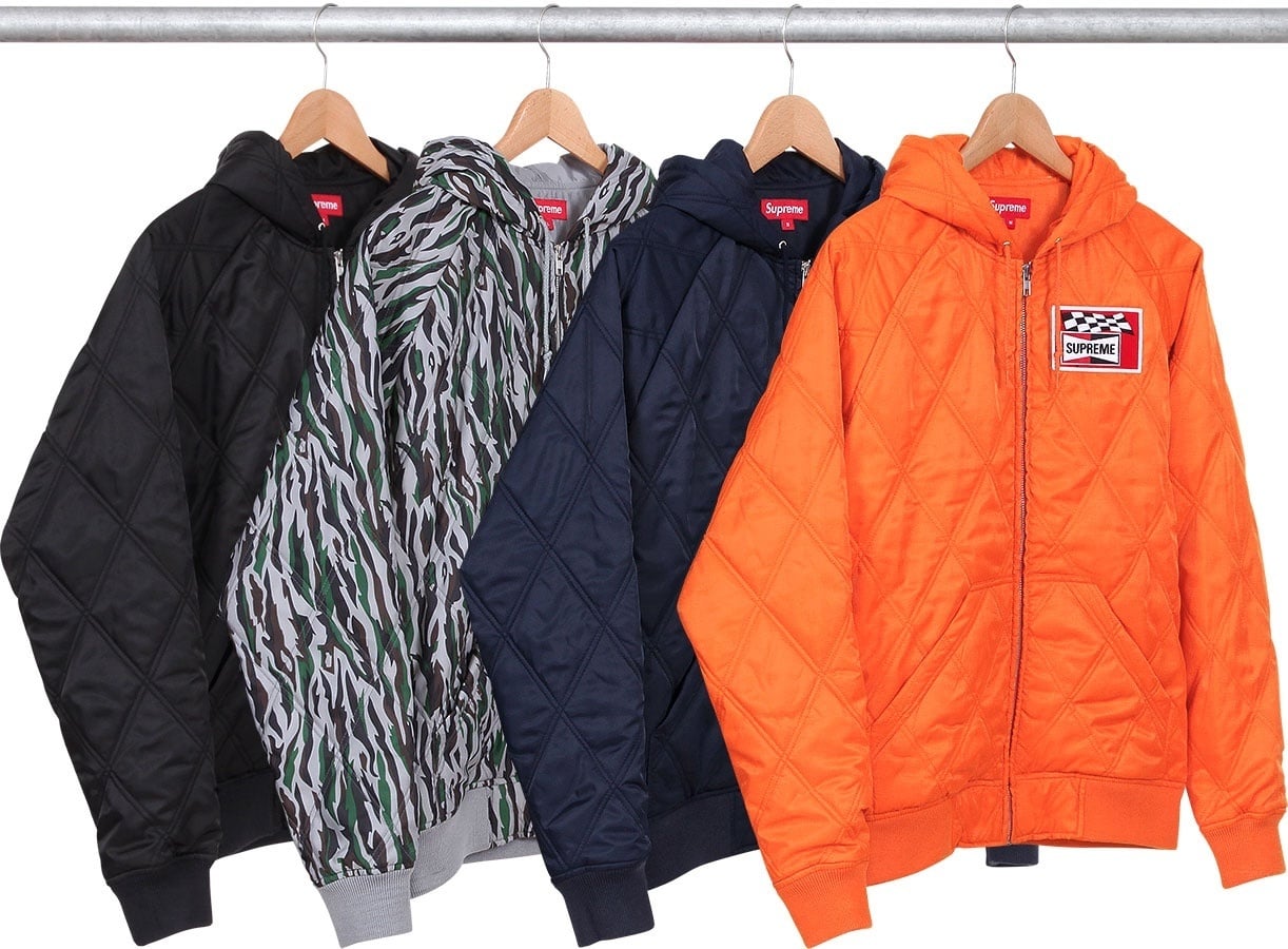 Quilted Hooded Jacket